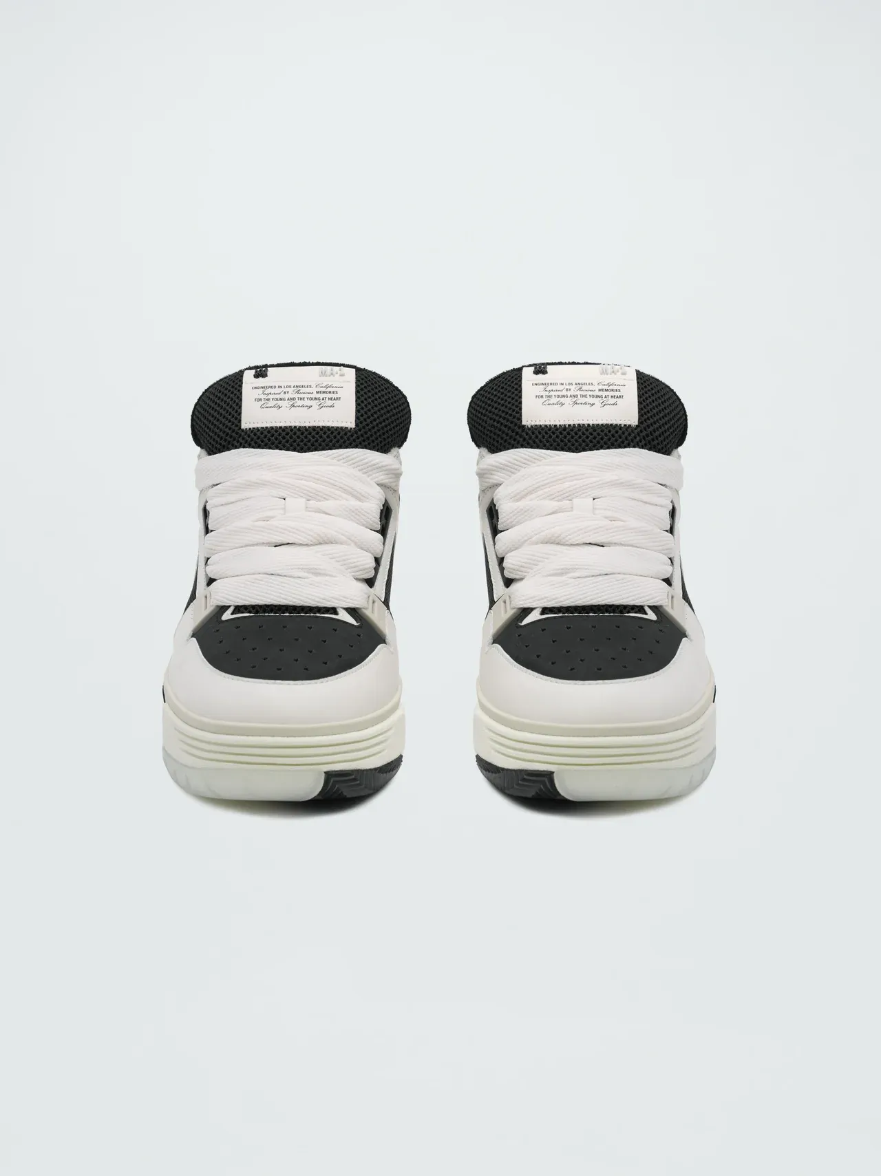 Ma-1 White Black-Nubuck Sneakers